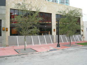 Building Flood Barrier in Miami, Florida